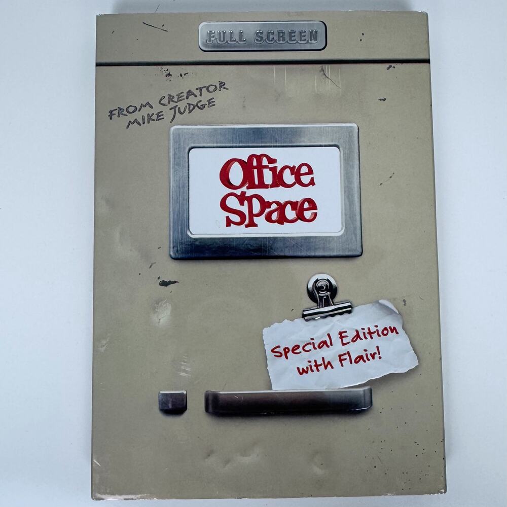 NEW and Sealed Office Space Special Edition with Flair Full Screen DVD